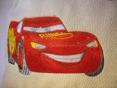 Lightning McQueen Machine Embroidery Design Look How Right Using