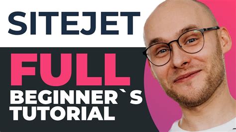 Sitejet Website Builder Complete Tutorial For Beginners Step By Step