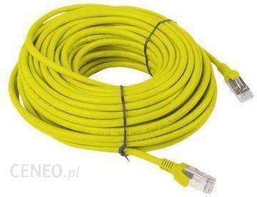 Lanberg PCU5 10CC 2000 Y Patchcord RJ45 kat 5e UTP 20m żółty