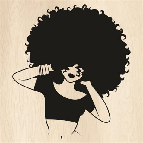 Afro Girl Svg Bundle Afro Woman Svg Png Afro Puffs Girl Porn Sex Picture