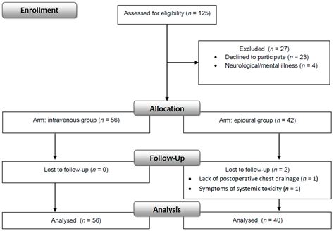 Ijerph Free Full Text Intravenous Morphine Infusion Versus Thoracic Epidural Infusion Of