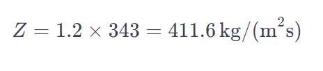 Acoustic Impedance Calculator - Calculator Doc