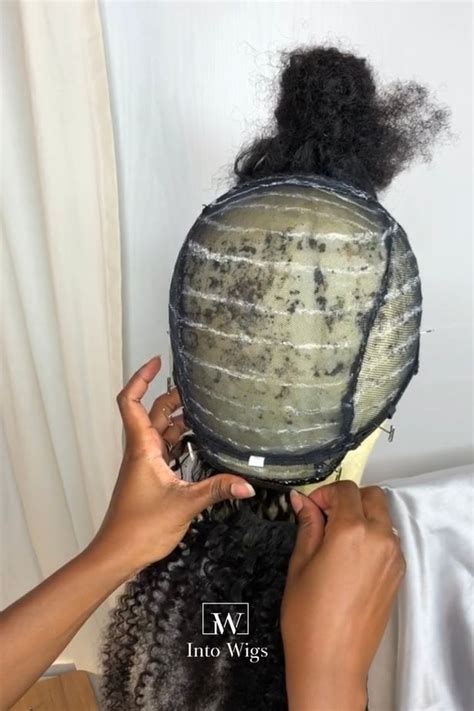 How To Make A Closure Wig With A Hot Glue Gun INTO WIGS