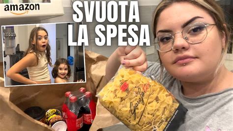 SVUOTA LA SPESA AMAZON E CUCINO CON LARA Chiara Paradisi YouTube