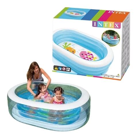 Piscina Inflavel Oval Baleia Legal L Intex Leroy Merlin