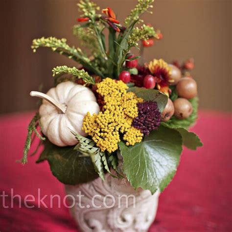 Fall Wedding Centerpieces