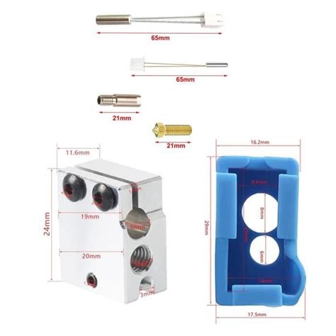 Kit D Extr Mit Chaude D Imprimante D Kit De Buse D Extr Mit Chaude