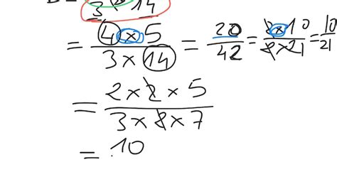 Fractions Multiplication Simplifier Pendant Un Calcul Youtube