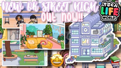 New Ok Street High Out Now New Update Toca Life World