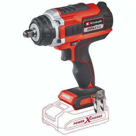 Llave De Impacto EINHELL BAT IMPAXXO 18 400 Sin Bateria Ni Cargador