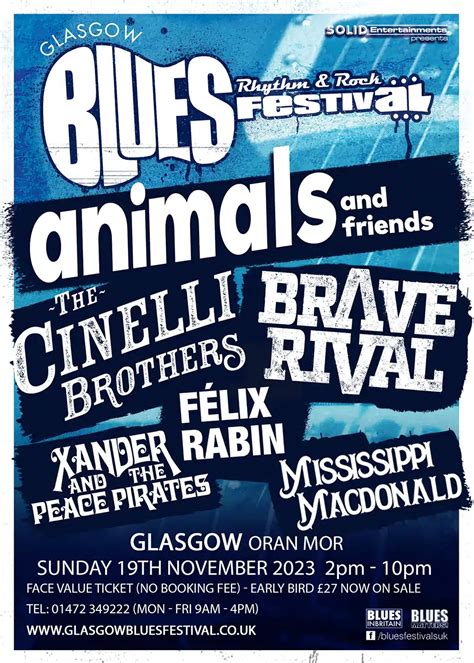 Glasgow Blues Rhythm Rock Festival Ran M R