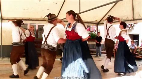 Romantic Country Folk Dance Austria Romantischer Volkstanz In