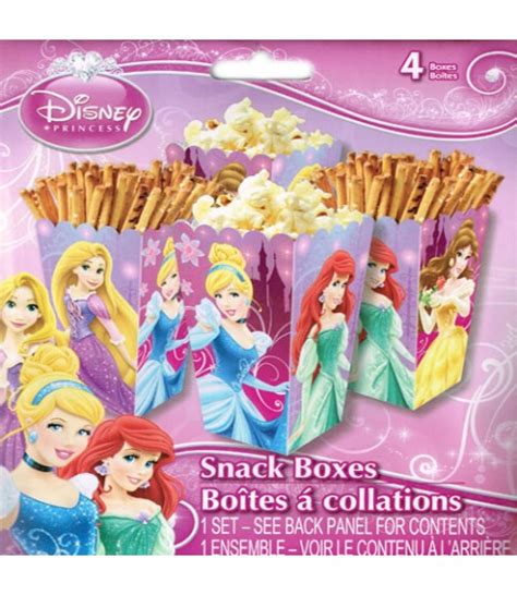 Disney Princess Sparkle Snack Boxes Ct