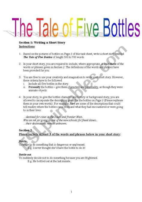 Short Creative Writing Story