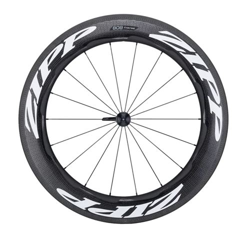 Zipp 808 Firecrest Carbon Clincher Rim Brake Front Wheel White Decal