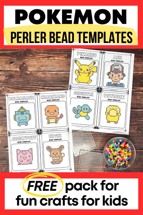 Pokemon Perler Bead Patterns How To Make These Crafts Free