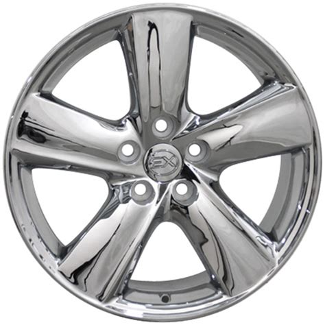 18 Lexus Ls460 Style Toyota Wheels Chrome Set Of 4 18x8 Rims Stock