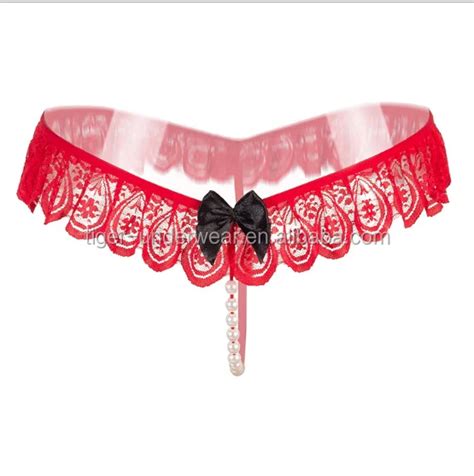 Low Waist Pearl Massage Lace Sexy Mature Women Underwear Buy