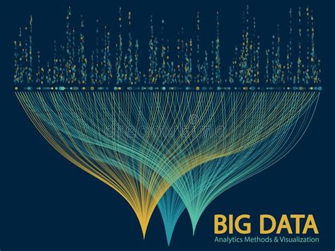 Vector Grande Del Concepto De La Visualizaci N De Los Datos Ilustraci N