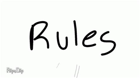 Rules Sticker - Rules - Discover & Share GIFs