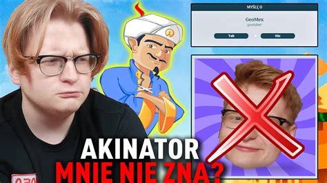 CZY AKINATOR MNIE ROZPOZNA YouTube