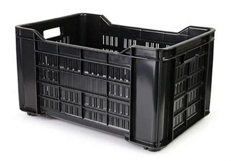 Supreme Rectangular Plastic Vegetable Tomato Crates For Agriculture