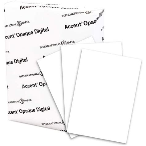 Accent Opaque Printer Paper White Paper 28lb Copy Paper 85x11