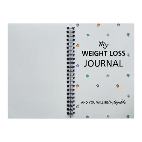 Workout Journal Notebook For Weight Loss