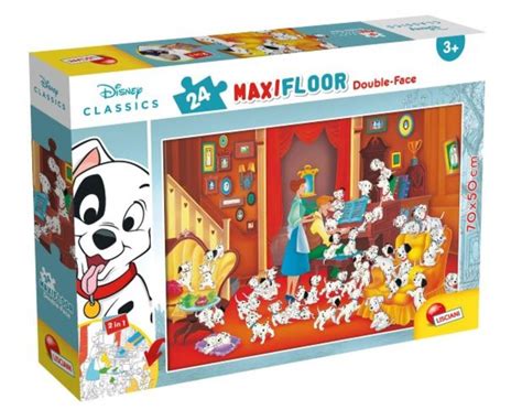 Puzzle Pod Ogowe Dwustronne Maxi Klasyka Disney