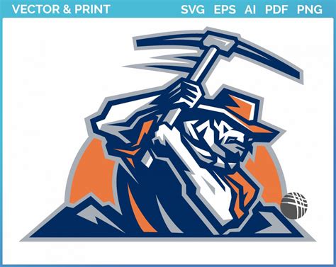 Utep Miners Alternate Logo 1999 College Sports Vector Svg Logo In