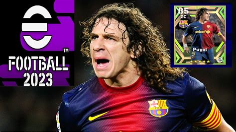 UPANDO PUYOL ÉPICO EFOOTBALL 2023 UPANDO JOGADORES E AJUSTANDO O TIME