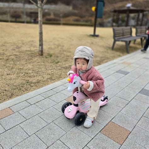 아기킥보드후기 미토 올뉴카 유아킥보드 3살 앉아서 타기 시작 네이버 블로그