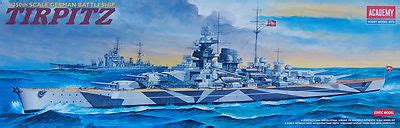 Tirpitz, Model kit of the German WW2 Battleship in 1/350 Scale ...