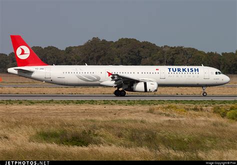 TC JRD Airbus A321 231 Turkish Airlines Pise JetPhotos