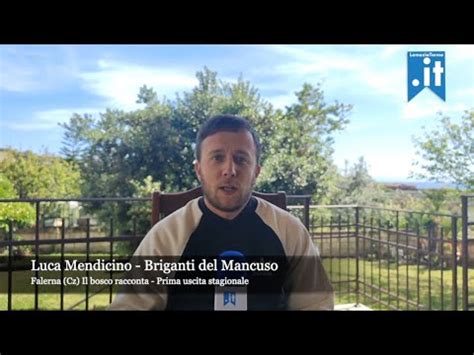 Il Bosco Racconta Intervista A Luca Mendicino I Briganti Del