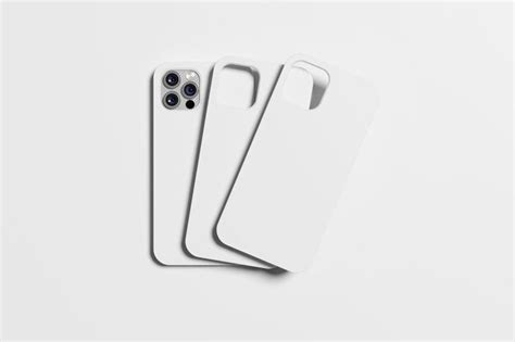 Premium Photo Phone Case Blank Mockup