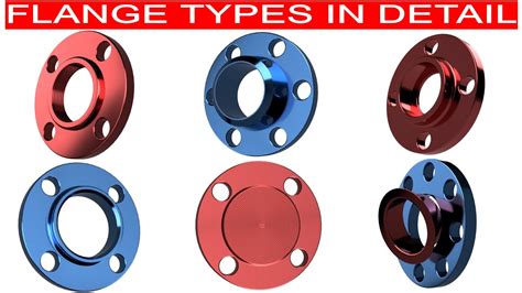 Flange Types Threaded Socket Weld Slip On Lap Joint Weld Neck Blind Face Types