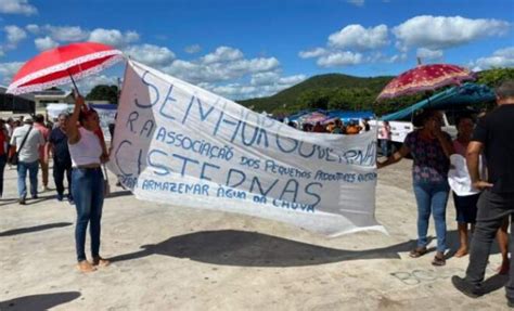 Manoel Vitorino Moradores Manifestam Em Visita Do Governador Por Conta