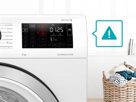 Washing Machine Errors Bosch Uk