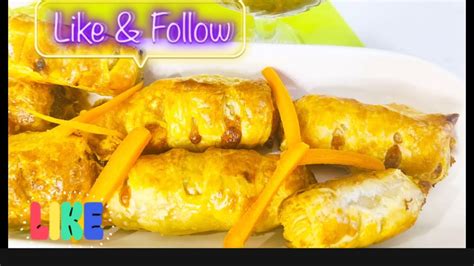 Soft Chicken And Cheese Puff Pastry Perfect For Iftari Recipe Youtube