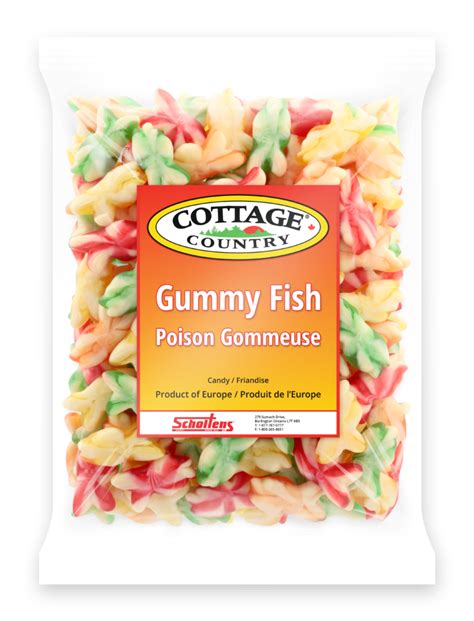 Gummy Twist Fish 1KG - Cottage Country Candies