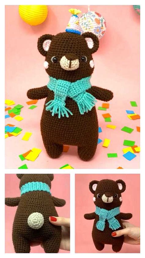 Amigurumi Plush Teddy Bear In Pajamas Free Pattern Free Amigurumi