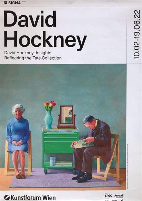 David Hockney Original Exhibition Museum Poster Etsy Uk