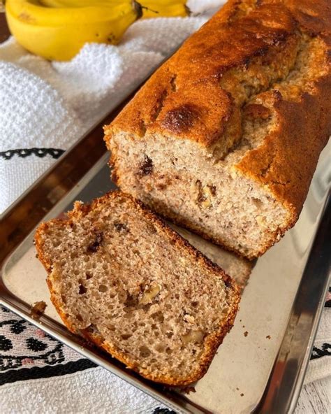 Bolo De Banana Vegano Receiteria