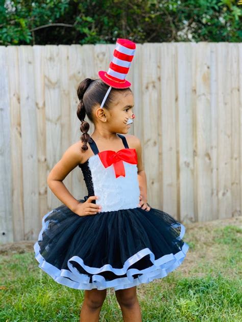 Cat In The Hat Costume Dr Seuss Costume Thing 1 Thing 2 Etsy