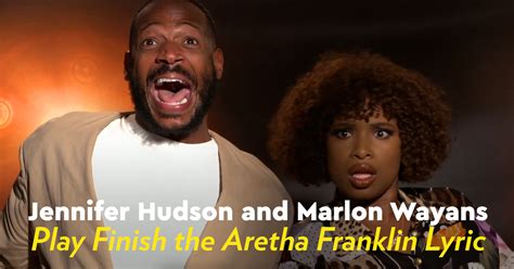 Jennifer Hudson And Marlon Wayans Aretha Franklin Interview Ps Celebrity