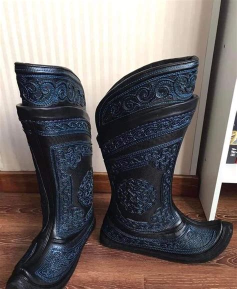 Mongolian gutal /black/ traditional - Mongolianz