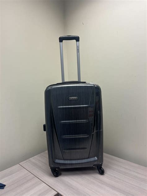 Samsonite Winfield 2 Hardside Expandable Luggage Charcoal 24 Inch