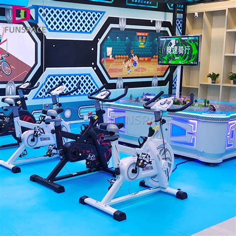 funspace coin operated arcade  players racing  bike equipment ride