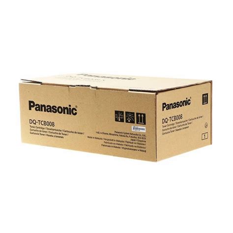 Black Laser Panasonic Dq Tcb E Toner Cartridge For Printer At Rs